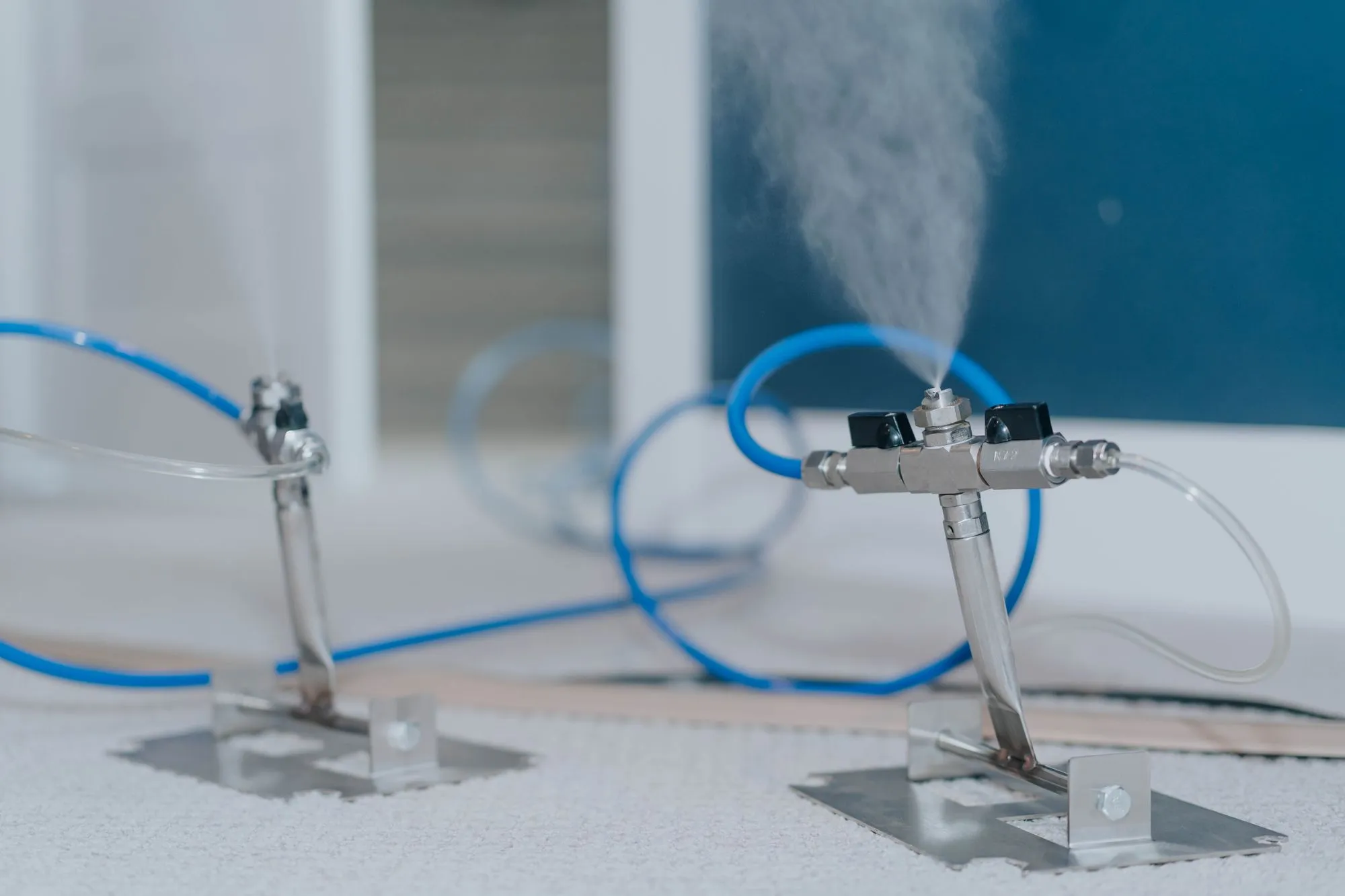 VaPURE&trade; dry fog treatment in progress